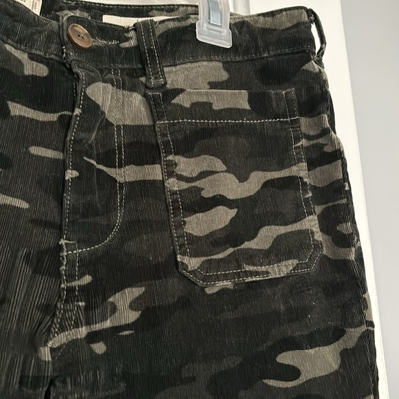 Pilcro and the Letterpress Camo Corduroy High Rise Skinny - Picture 2 of 6